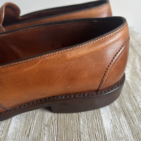Allen Edmonds Westchester 9 E Dress Shoes Walnut USA Leather Brown main image 6